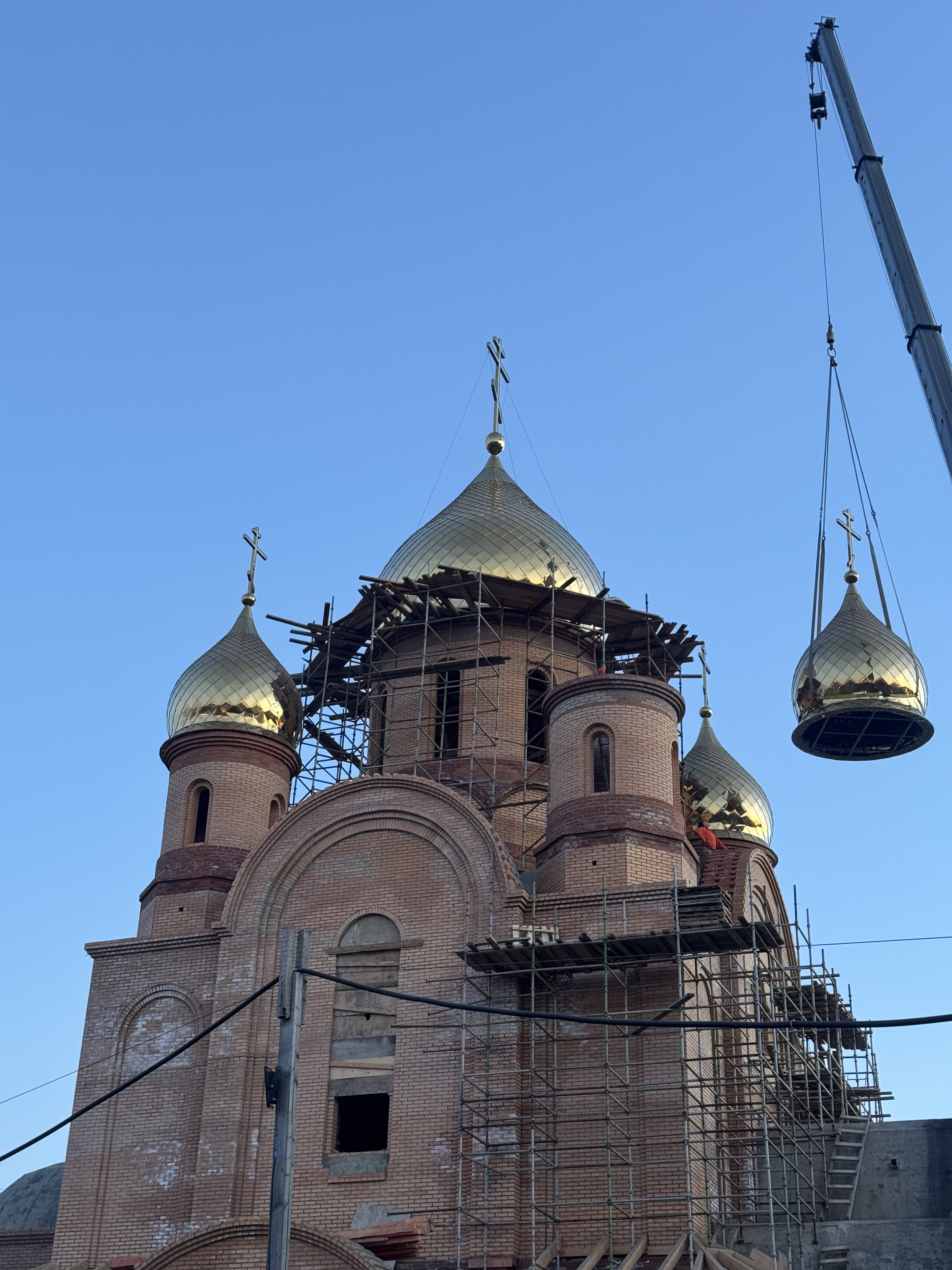 фото стройки храма