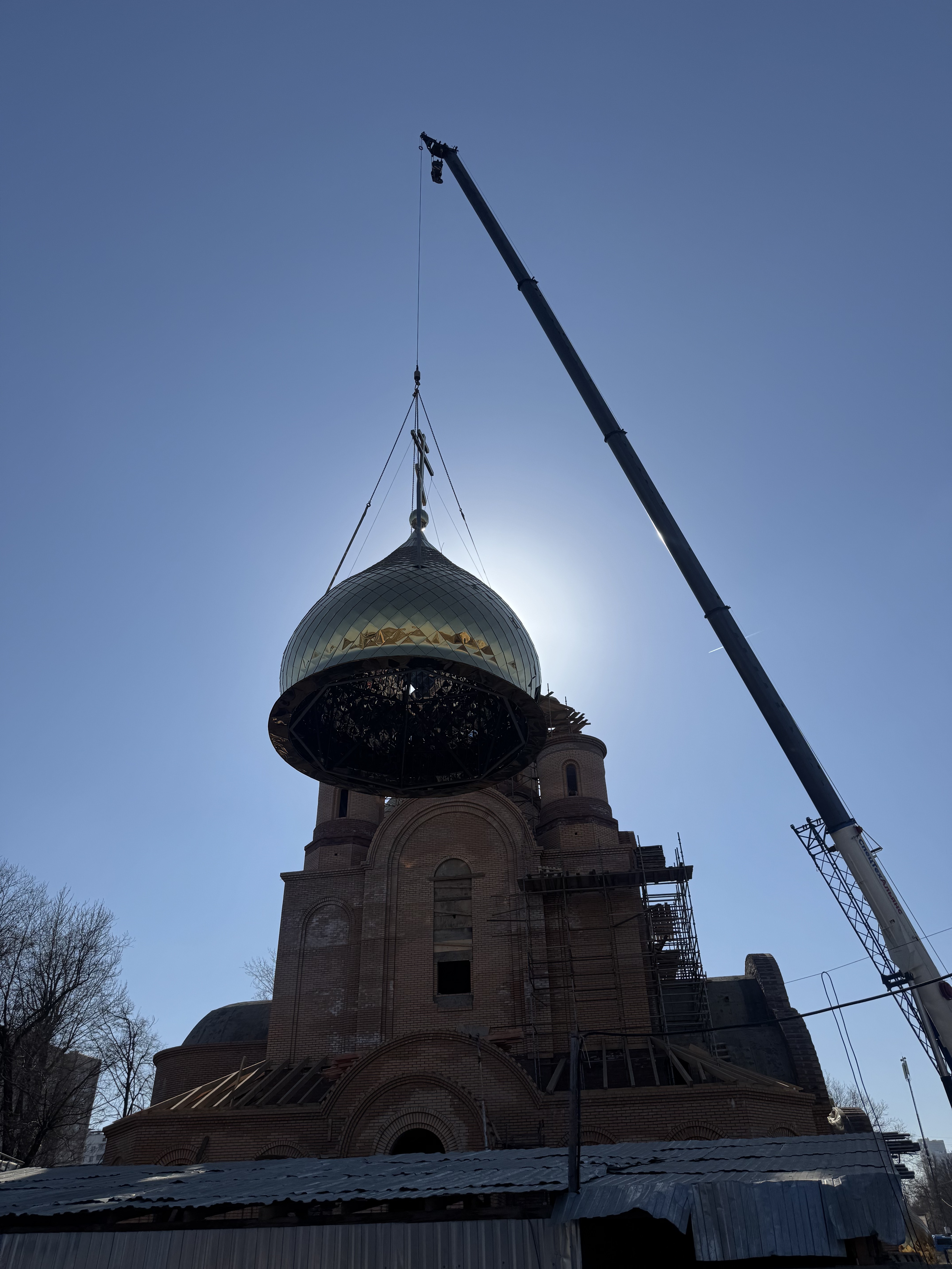 фото стройки храма